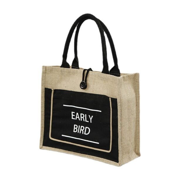 MASOSEN Jute Shopping Bag