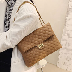 quilted shoulder bag